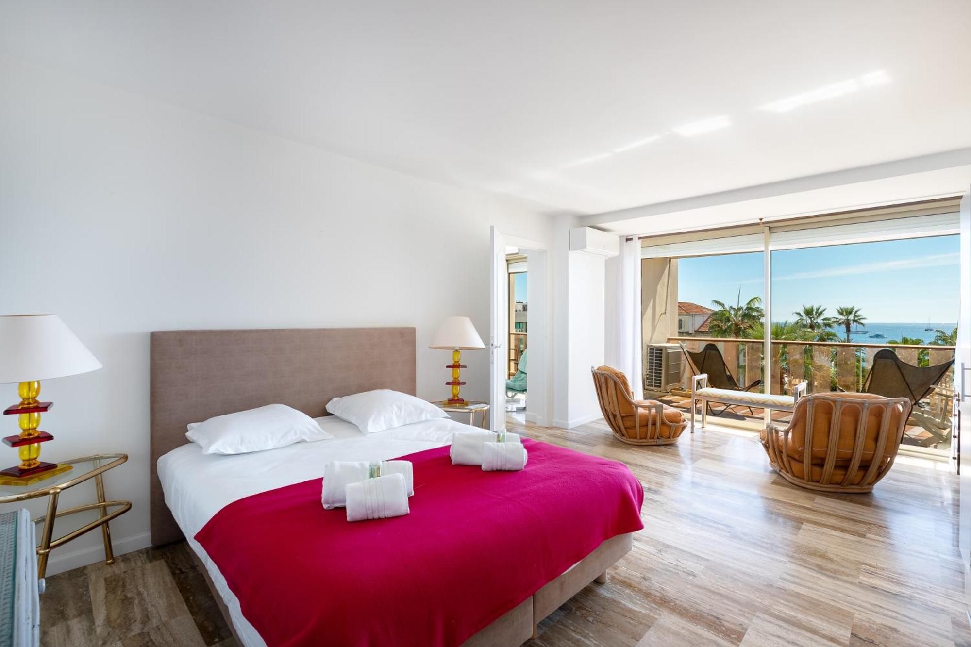 Agence Des Residences - Appartements Prives Du 45 Croisette- Prestige Cannes Kamer foto