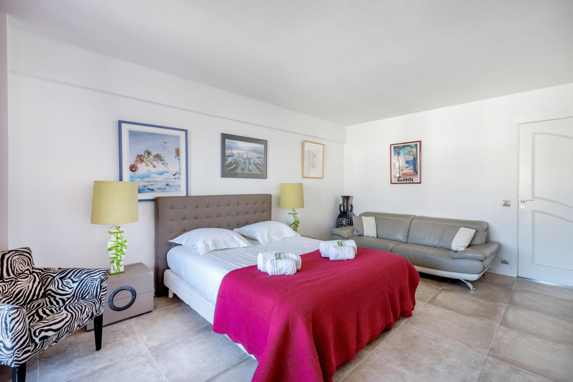 Agence Des Residences - Appartements Prives Du 45 Croisette- Prestige Cannes Kamer foto