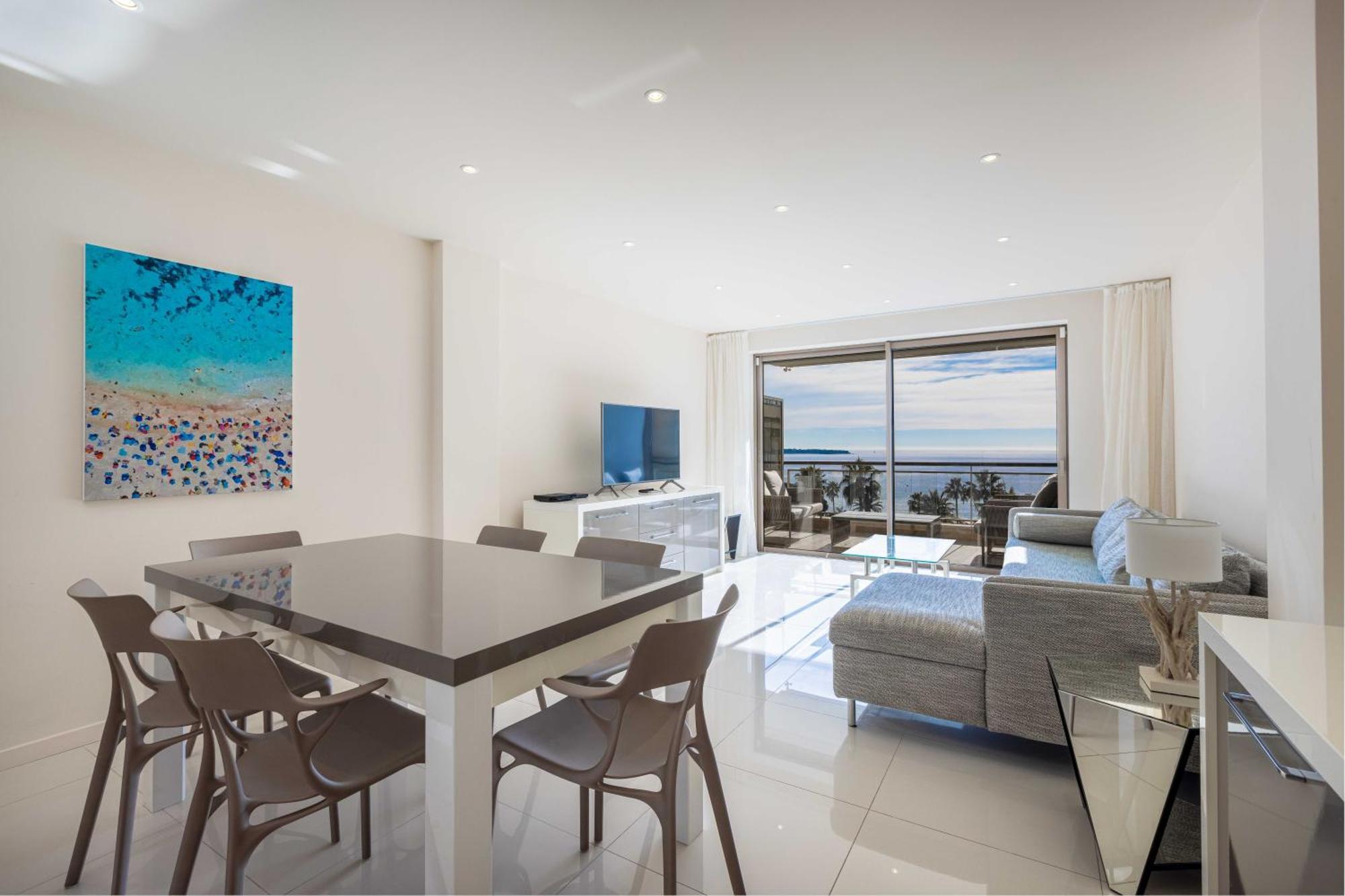 Agence Des Residences - Appartements Prives Du 45 Croisette- Prestige Cannes Kamer foto